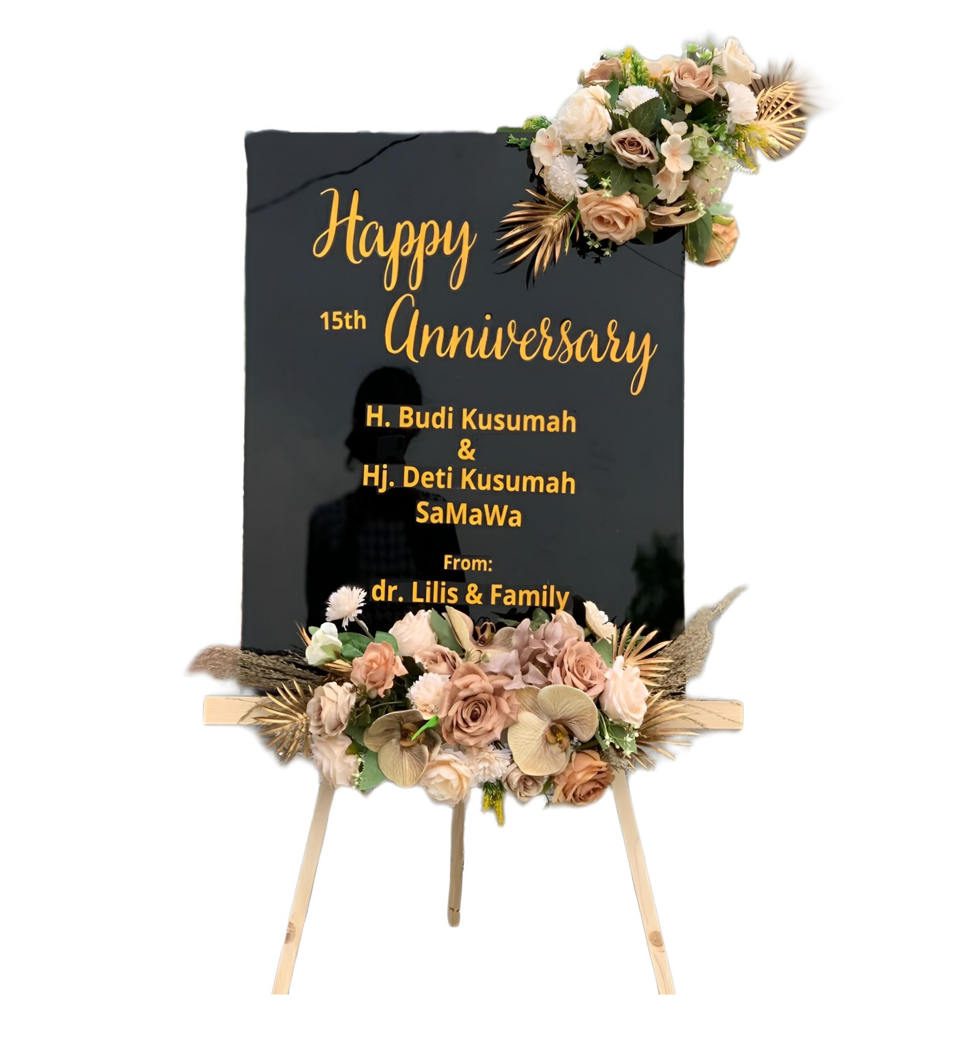 Papan Bunga Akrilik Gianyar